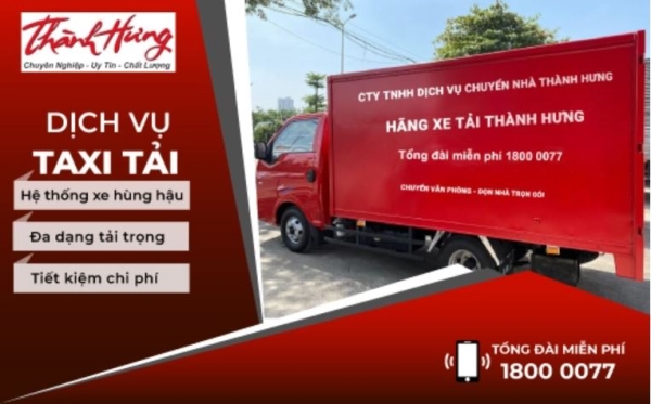 Dịch vụ Taxi tải - Công Ty TNHH Đầu Tư Dịch Vụ Chuyển Nhà Thành Hưng